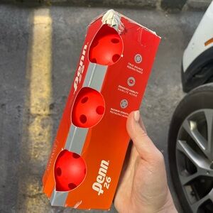 Red Outdoor Pickleball Game Balls